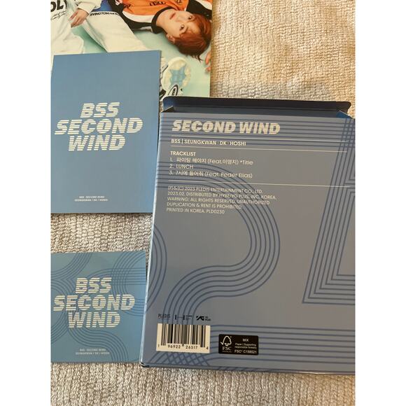 K-POP BSS Second Wind 1st Single Album BooSeokSoon Of Seventeen 2023 - Picture 5 of 13